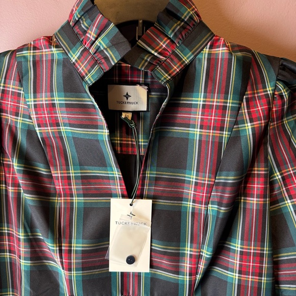 NWT Tuckernuck Highland Tartan Palmerston Dress XS S XL - Picture 6 of 11